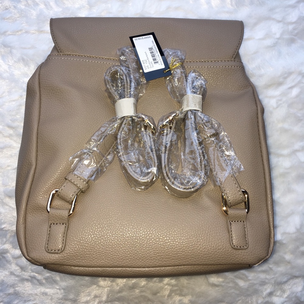 🌼bebe Dorothea Backpack Soft Faux Fur Taupe🌸🎒🎓 - Picture 3 of 8